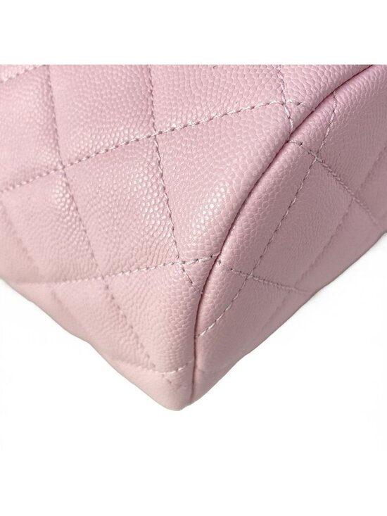 Chanel Backpack Quilted Light Pink main image 14